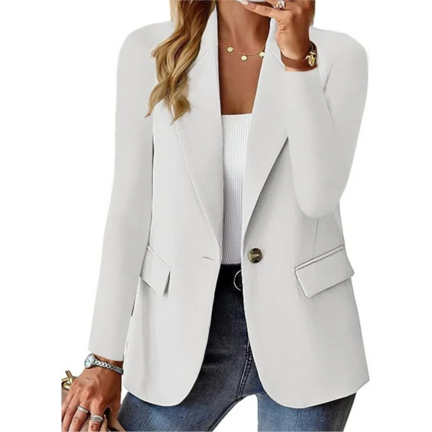 Chloé | Blazer Sophistiqué À Manches Longues