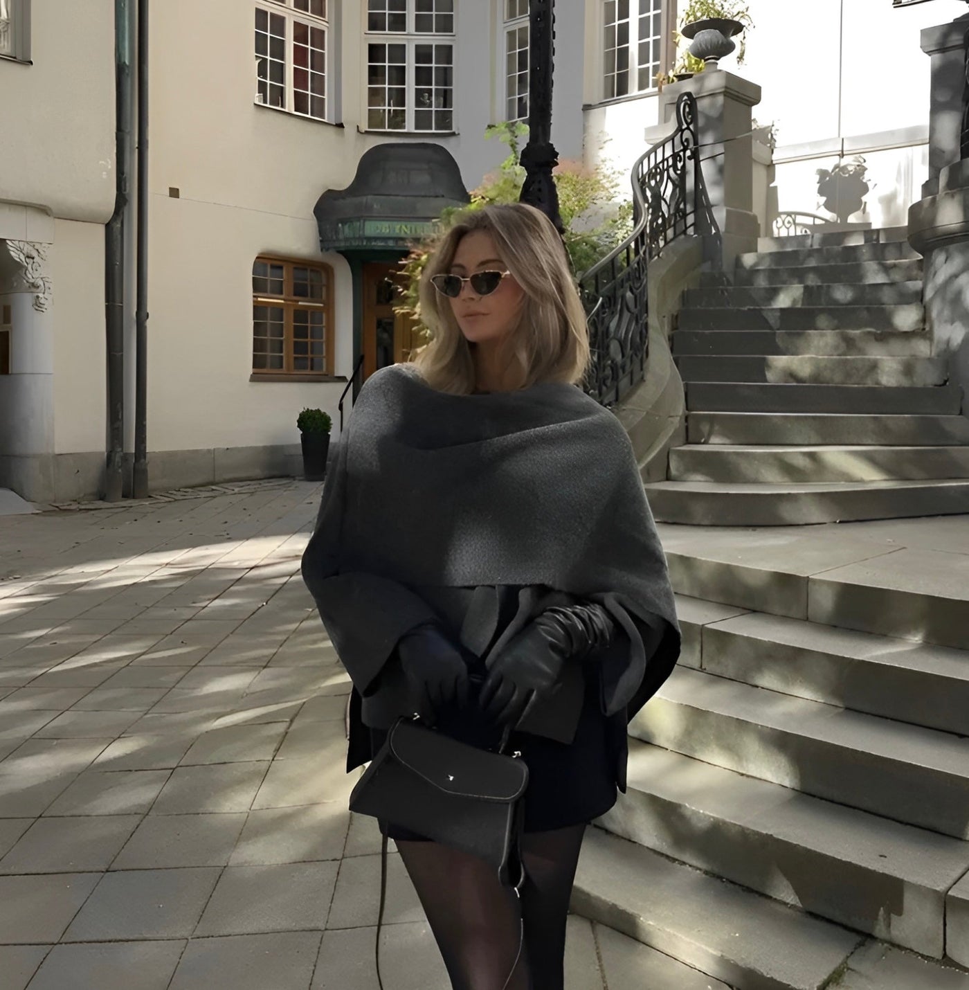 Élise | Manteau Cape Tendance