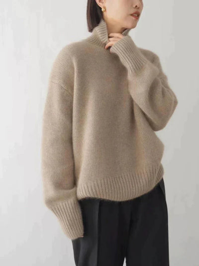 Linea Cashmere | Pull col roulé