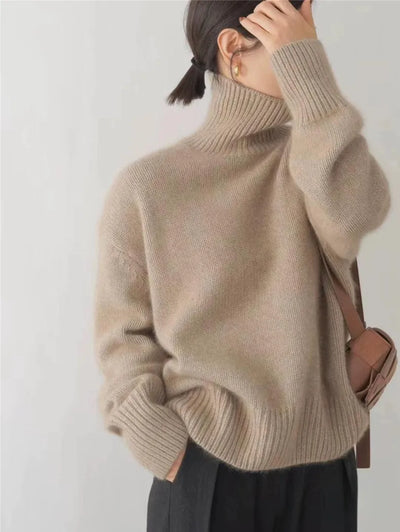 Linea Cashmere | Pull col roulé