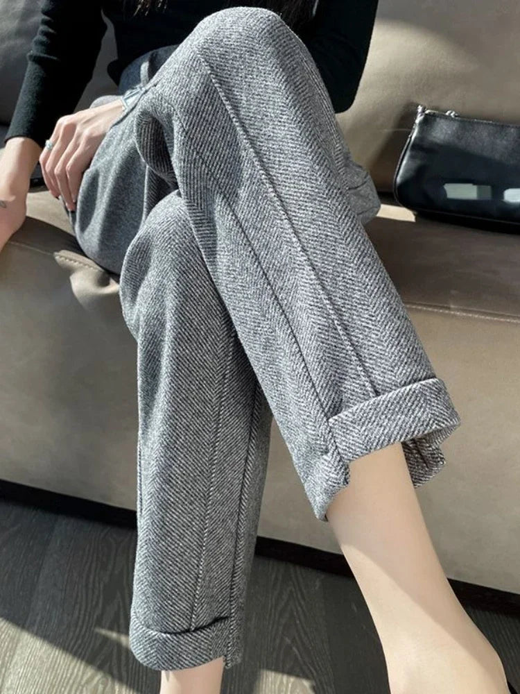 Nora | Pantalon en Tweed Élégant