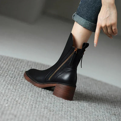 Emma | Bottines en Cuir Premium